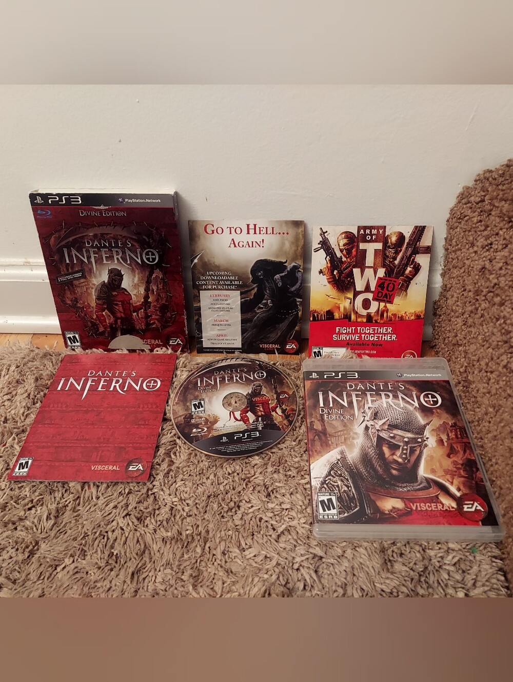 Dante's Inferno Divine Edition Ps3 Complete Dantes Inferno complete w manual cib